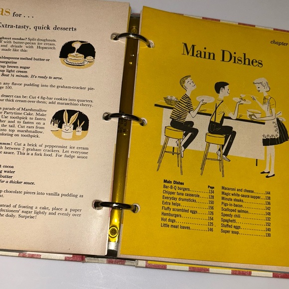 Better Homes and Gardens Junior Cook Book 1955 3 Ring Binder 1st Edition - Picture 8 of 13